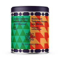 greek organic mountain tea and hibiscus